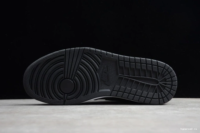 Black 1 Air 555088-060 High Satin Jordan Retro OG 0607